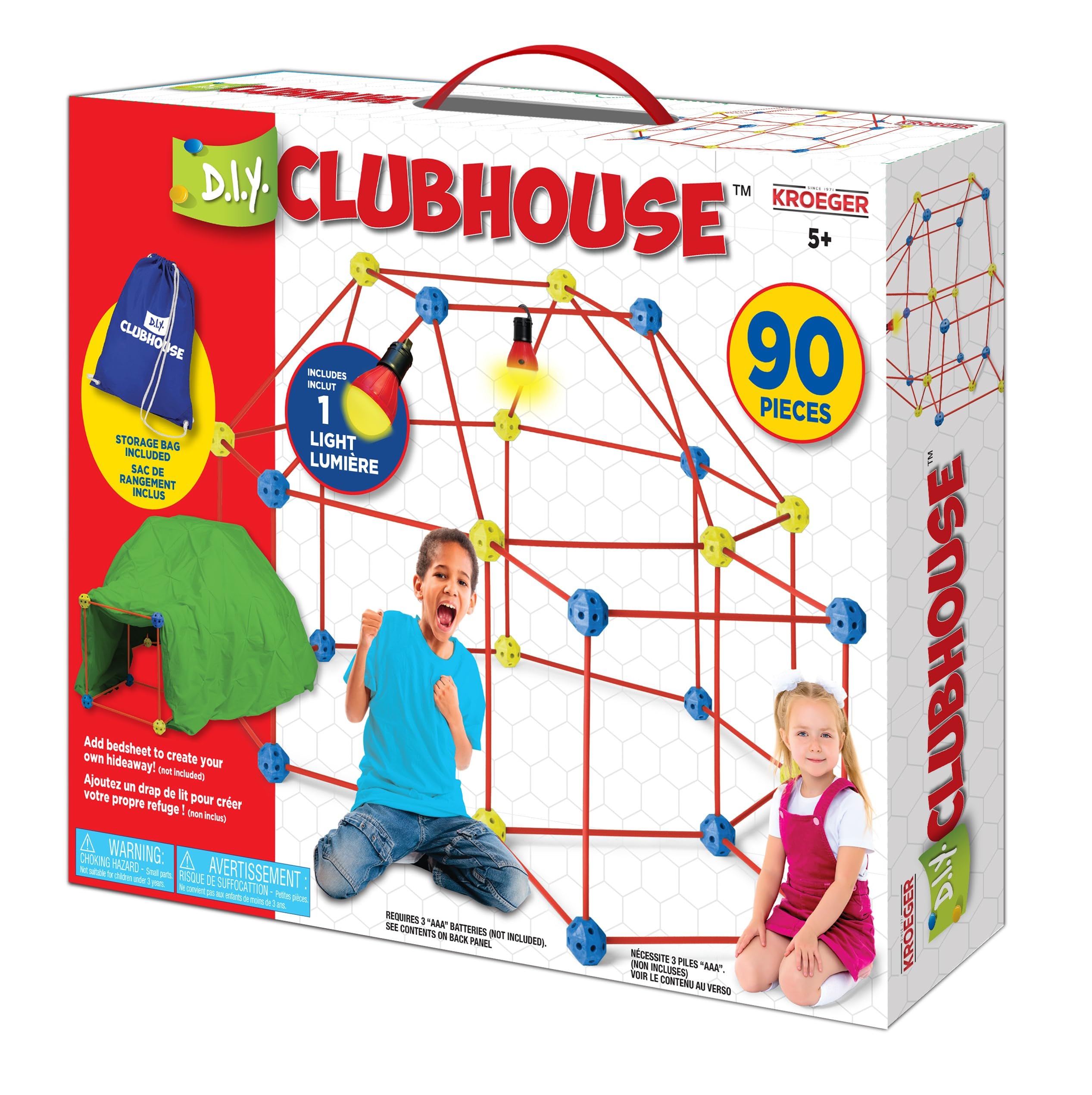 Kroeger - 90Pc+ Diy Clubhouse