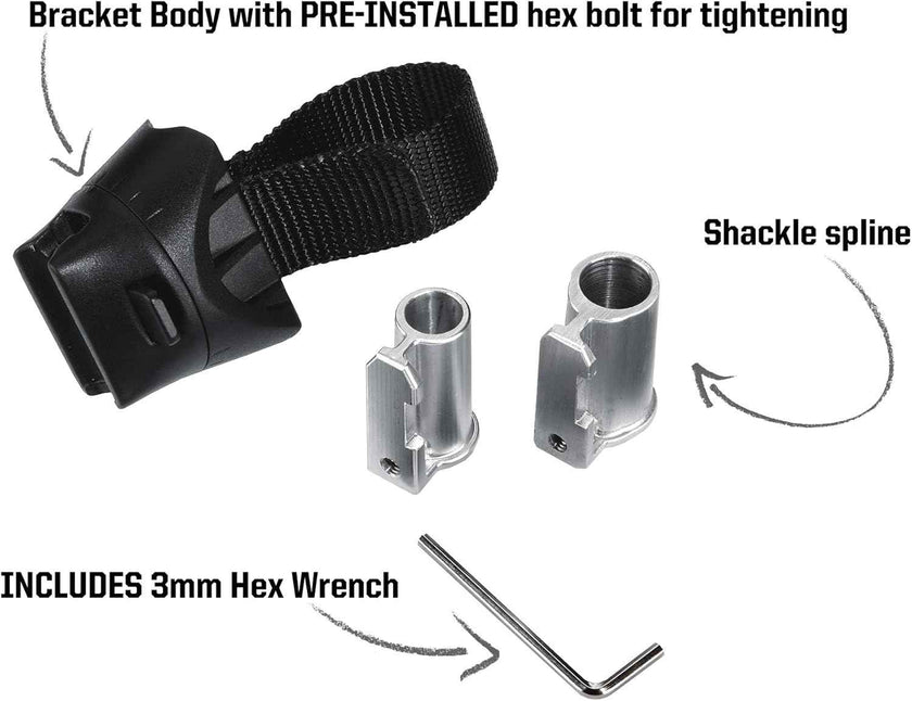 Kryptonite's Transit FlexFrame U-Bracket for Bicycle U-Lock Mount