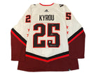 Jordan Kyrou Autographed 2022 All-Star Game White St. Louis Blues Adidas Jersey Inscribed