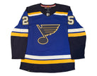 Jordan Kyrou Autographed St. Louis Blues Home Blue Adidas Jersey