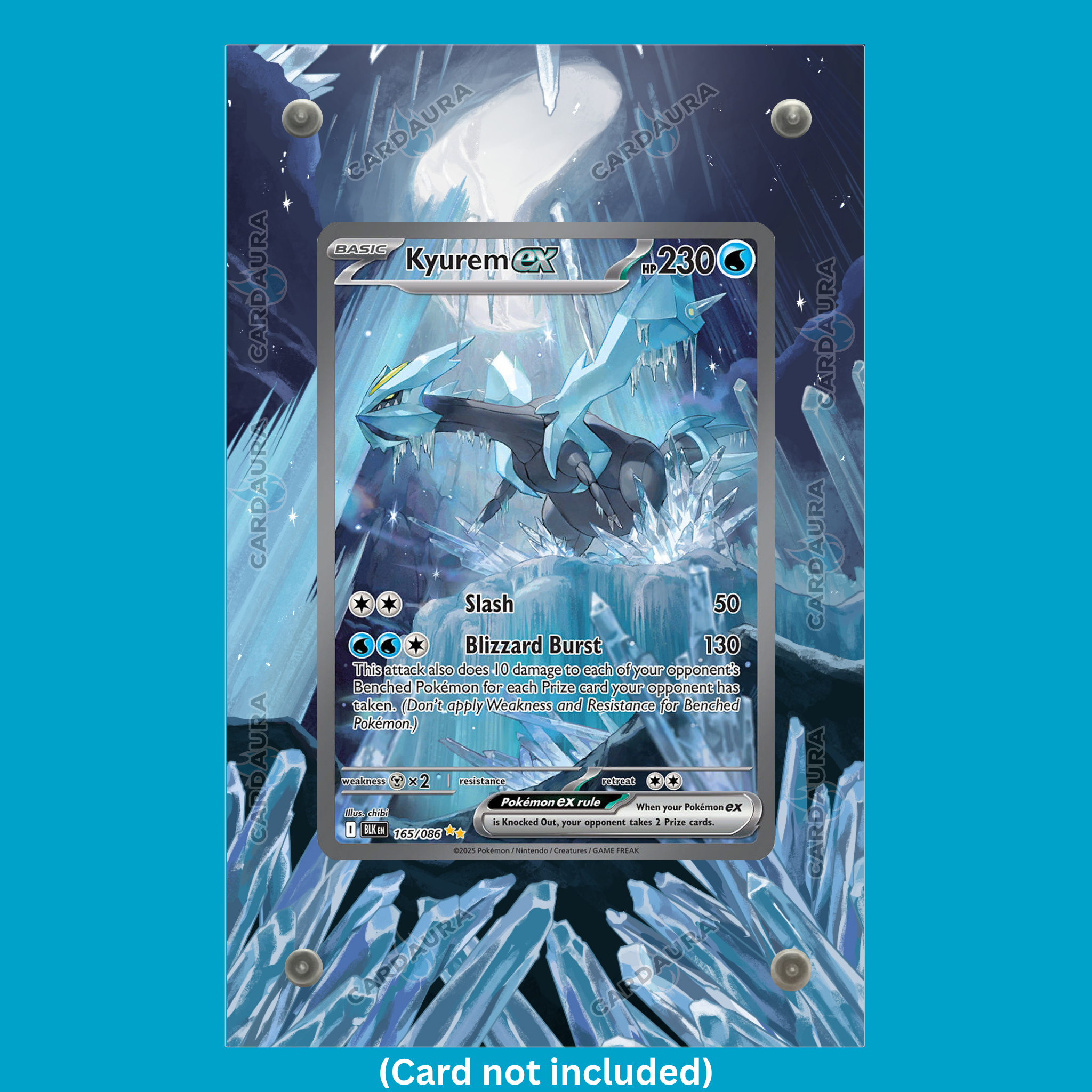 Kyurem 165/086 Black Bolt (Ungraded) Display Case