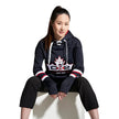 Dangle -Adult Pullover Hockey Lace Hooded Sweatshirt
