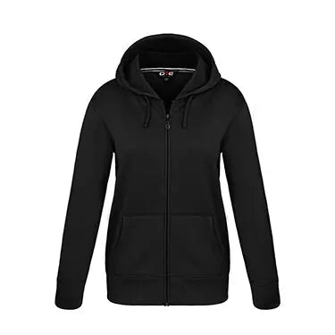 Cypress Creek -Ladies Polyester Full-Zip Hooded Sweatshirt