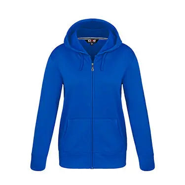 Cypress Creek -Ladies Polyester Full-Zip Hooded Sweatshirt