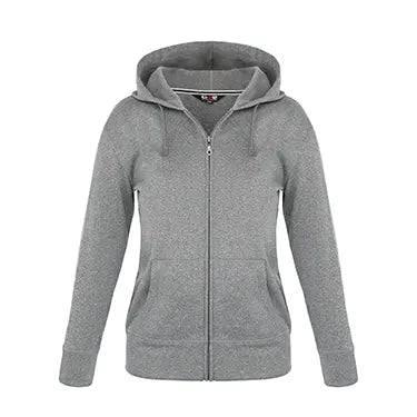 Cypress Creek -Ladies Polyester Full-Zip Hooded Sweatshirt