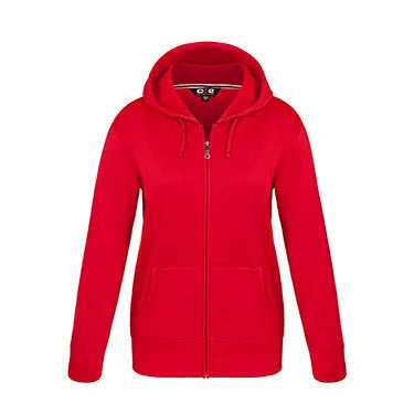 Cypress Creek -Ladies Polyester Full-Zip Hooded Sweatshirt