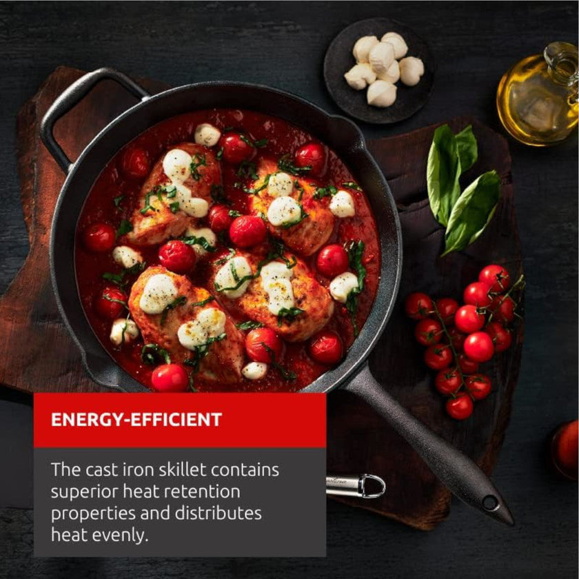 LAGOSTINA L999040130 Cast Iron 10in Skillet