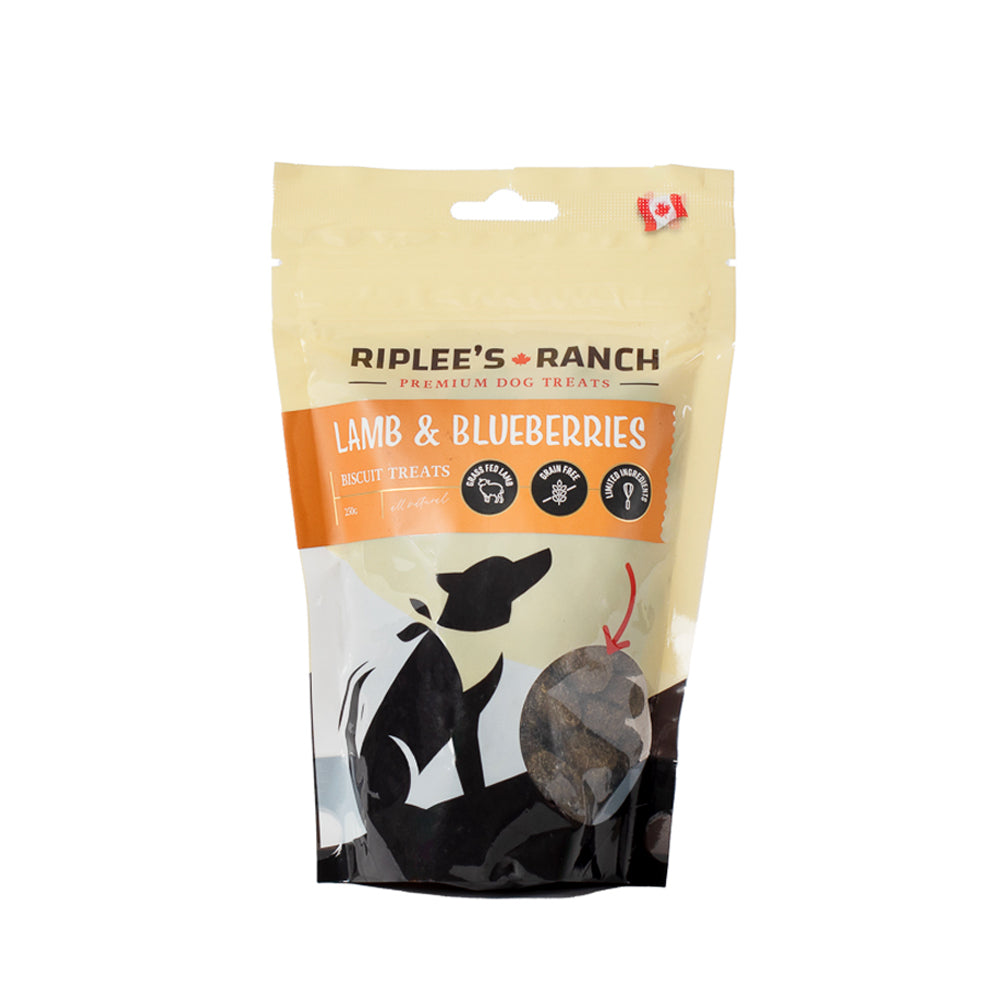 Lamb & Blueberry - Biscuits - Dog Treats