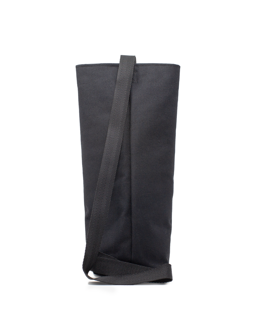 Sac à bouteille de vin isolé à l'asclépiade