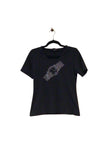 LAURA Regular fit T-shirt in Black  -  S