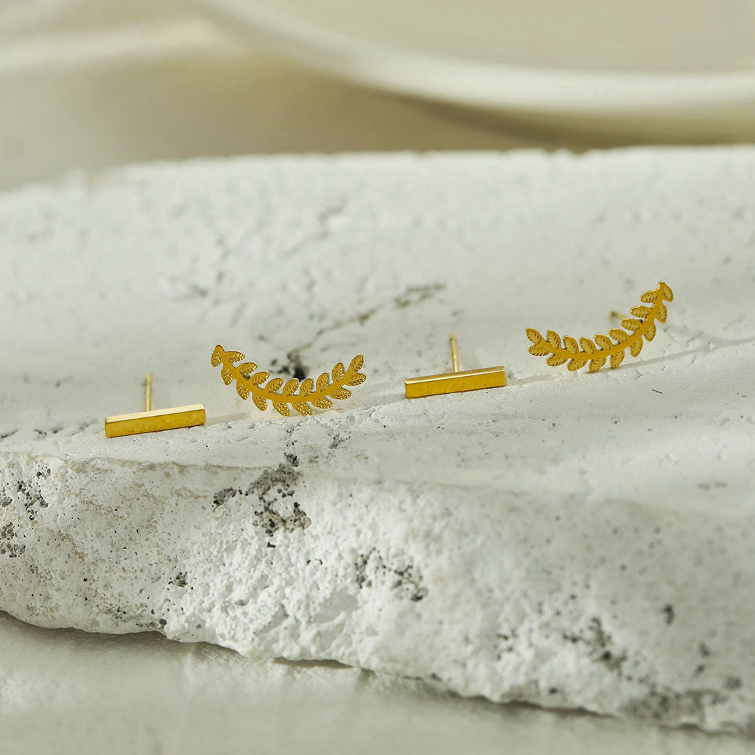 Ensemble de boucles d'oreilles à puces LAUREL (2 paires)