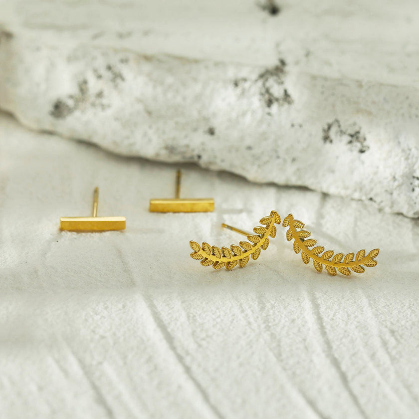 Ensemble de boucles d'oreilles à puces LAUREL (2 paires)