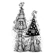 Lavinia Stamp - Fairy House
