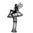 Lavinia Stamp -Daydreaming Silhouette