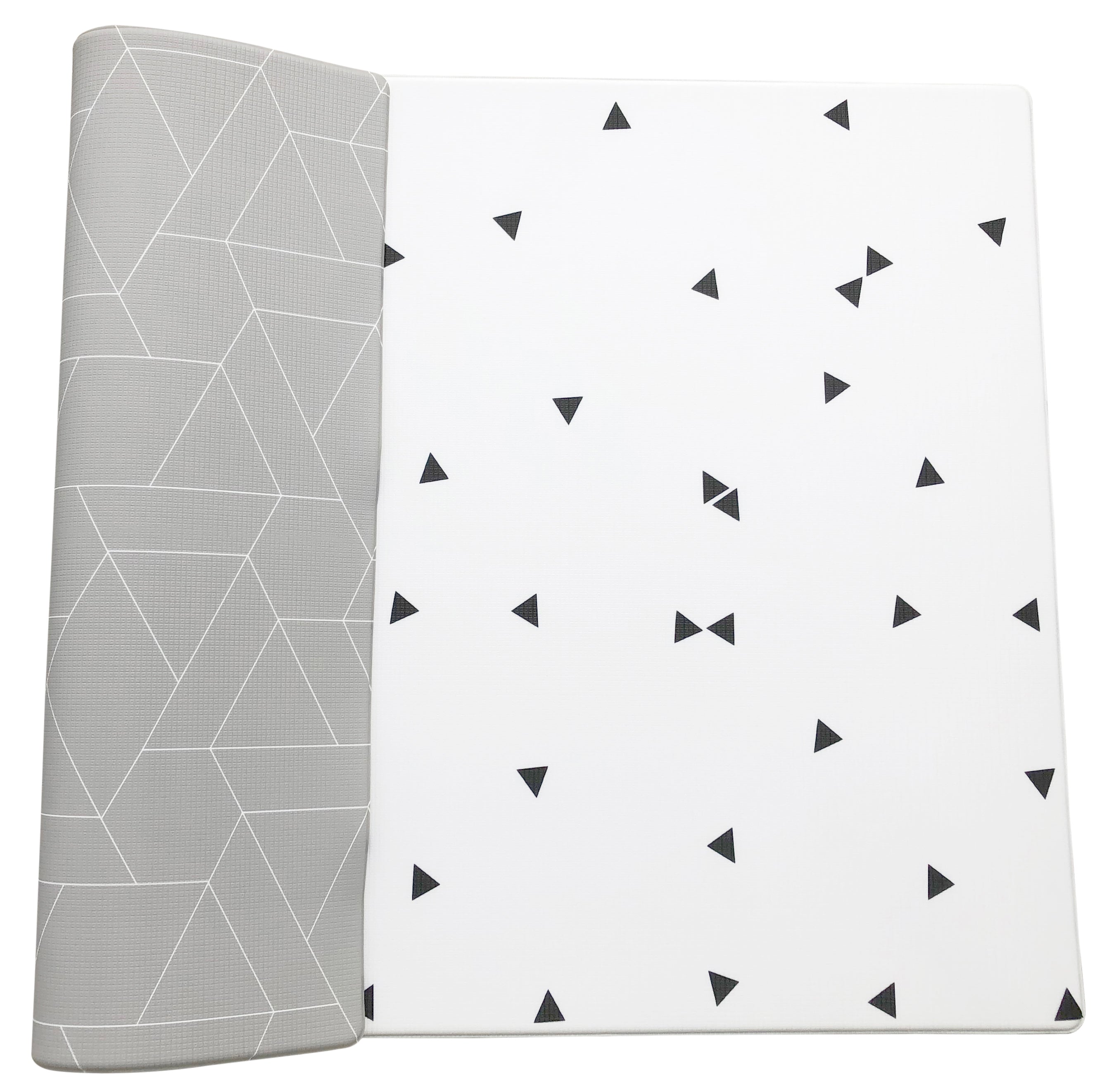 Tapis de jeu pour bébé Little Bot (Tapis Ofie, ligne zen + triangle)
