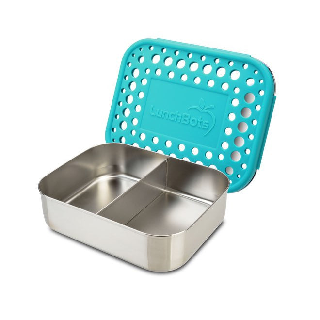 Lunchbots Medium Duo Bento Box