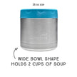 16 oz Lunchbots Wide Thermal Food Container
