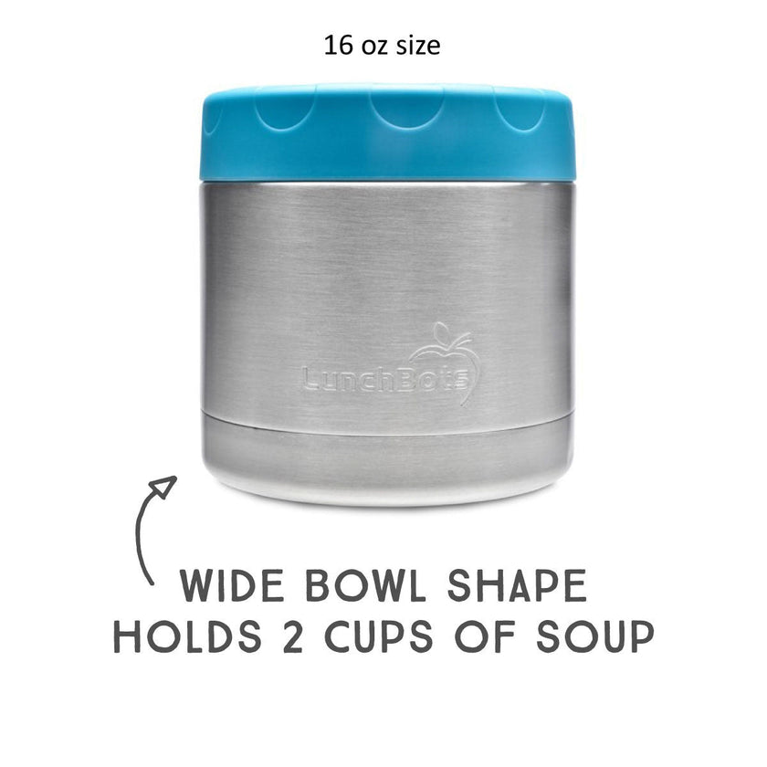 16 oz Lunchbots Wide Thermal Food Container