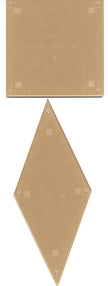 Eldon Pattern Templates from Laundry Basket Quilts - 2 pc