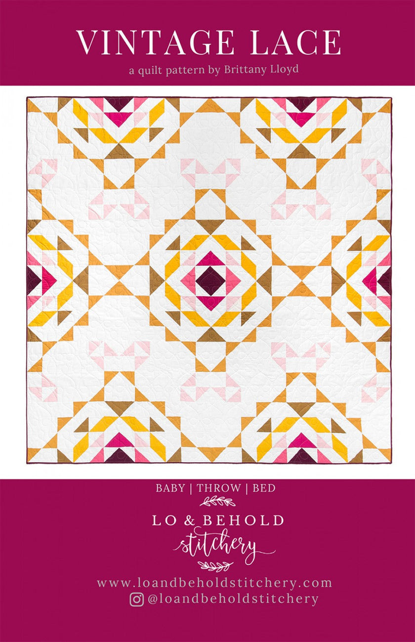 Vintage Lace by Lo & Behold Stitchery