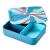 Lunchbots Build-A-Bento Large Platinum Silicone Bento Box