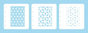 Layered combi stencil set (set of 3) Flower