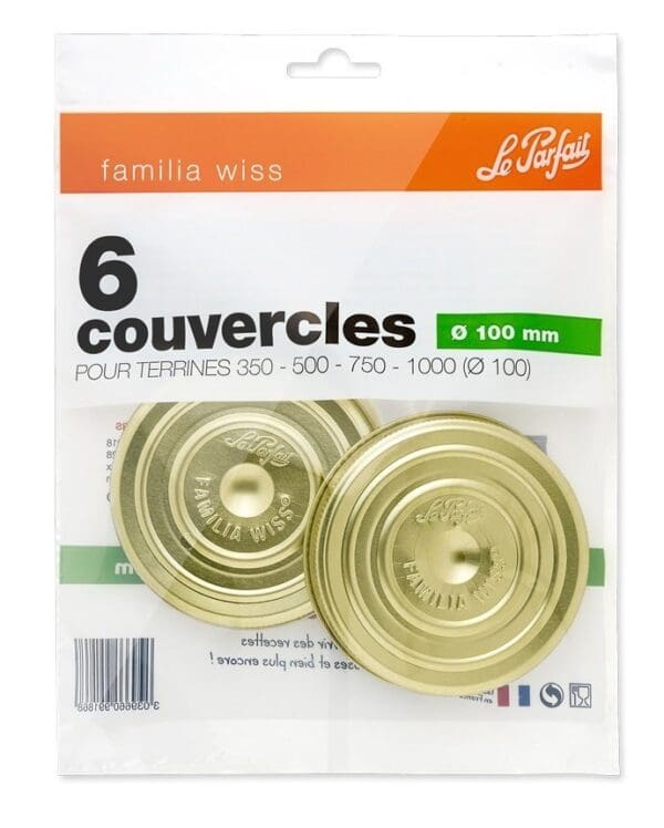 LE PARFAIT - FW Screw Lid 6/PK