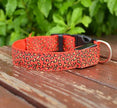 LED Dog Collar – Safety Adjustable Nylon Leopard Print Pet Collar | S M L XL