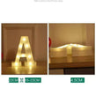LED Night Light A-Z 0-9 Battery Lamp Wedding Party Decor