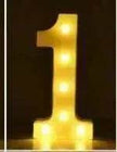 LED Night Light A-Z 0-9 Battery Lamp Wedding Party Decor
