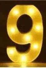 LED Night Light A-Z 0-9 Battery Lamp Wedding Party Decor