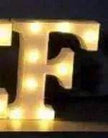 LED Night Light A-Z 0-9 Battery Lamp Wedding Party Decor
