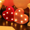 LED Night Light A-Z 0-9 Battery Lamp Wedding Party Decor