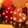 LED Night Light A-Z 0-9 Battery Lamp Wedding Party Decor