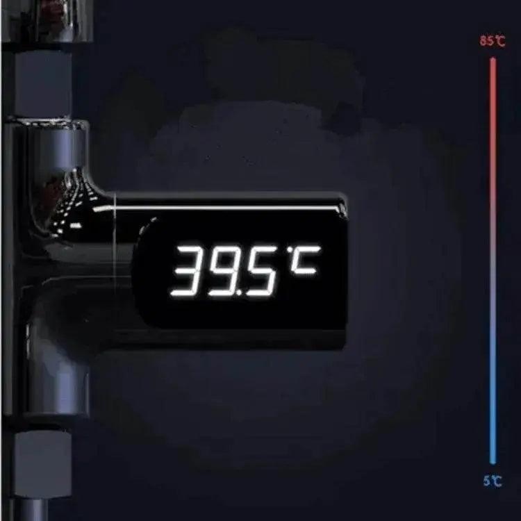 LED Water Temperature Gauge Visible Shower Temperature Meter Child Temperature Control Shower Thermometer