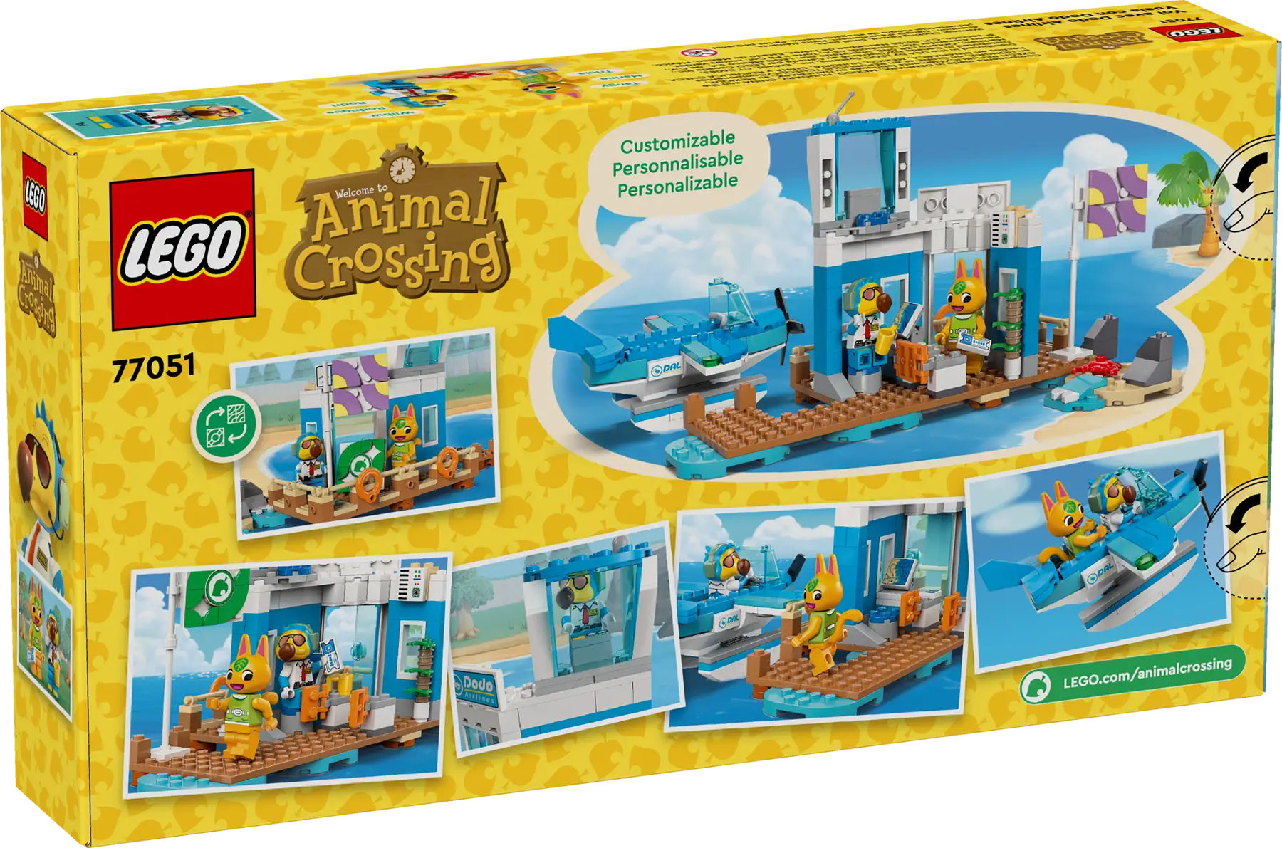 LEGO - Animal Crossing - Fly With Dodo Airlines - 292 Pcs - 77051