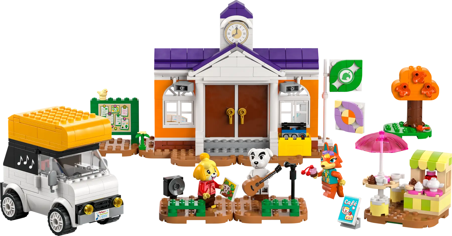 LEGO - Animal Crossing - K.K.'s Concert At The Plaza - 550 Pcs - 77052