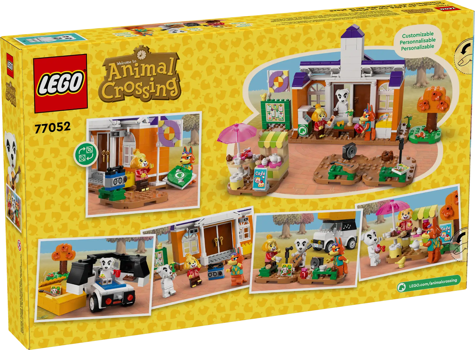 LEGO - Animal Crossing - K.K.'s Concert At The Plaza - 550 Pcs - 77052