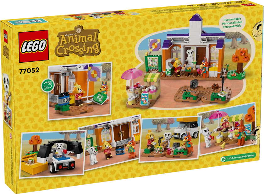 LEGO - Animal Crossing - K.K.'s Concert At The Plaza - 550 Pcs - 77052