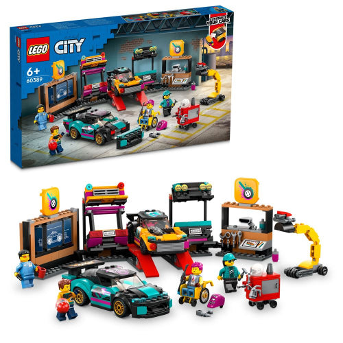 LEGO - City - Custom Car Garage - 507 Pcs - 60389