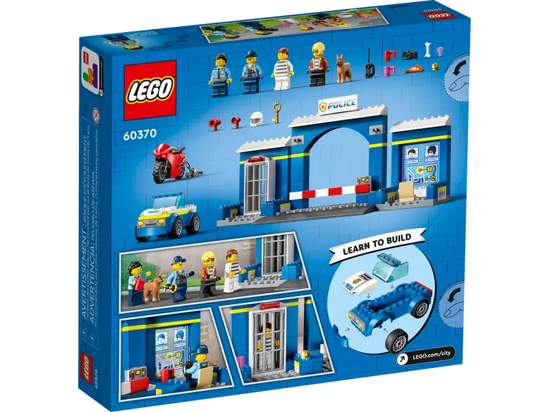 LEGO - City - Police Station Chase - 172 Pcs - 60370