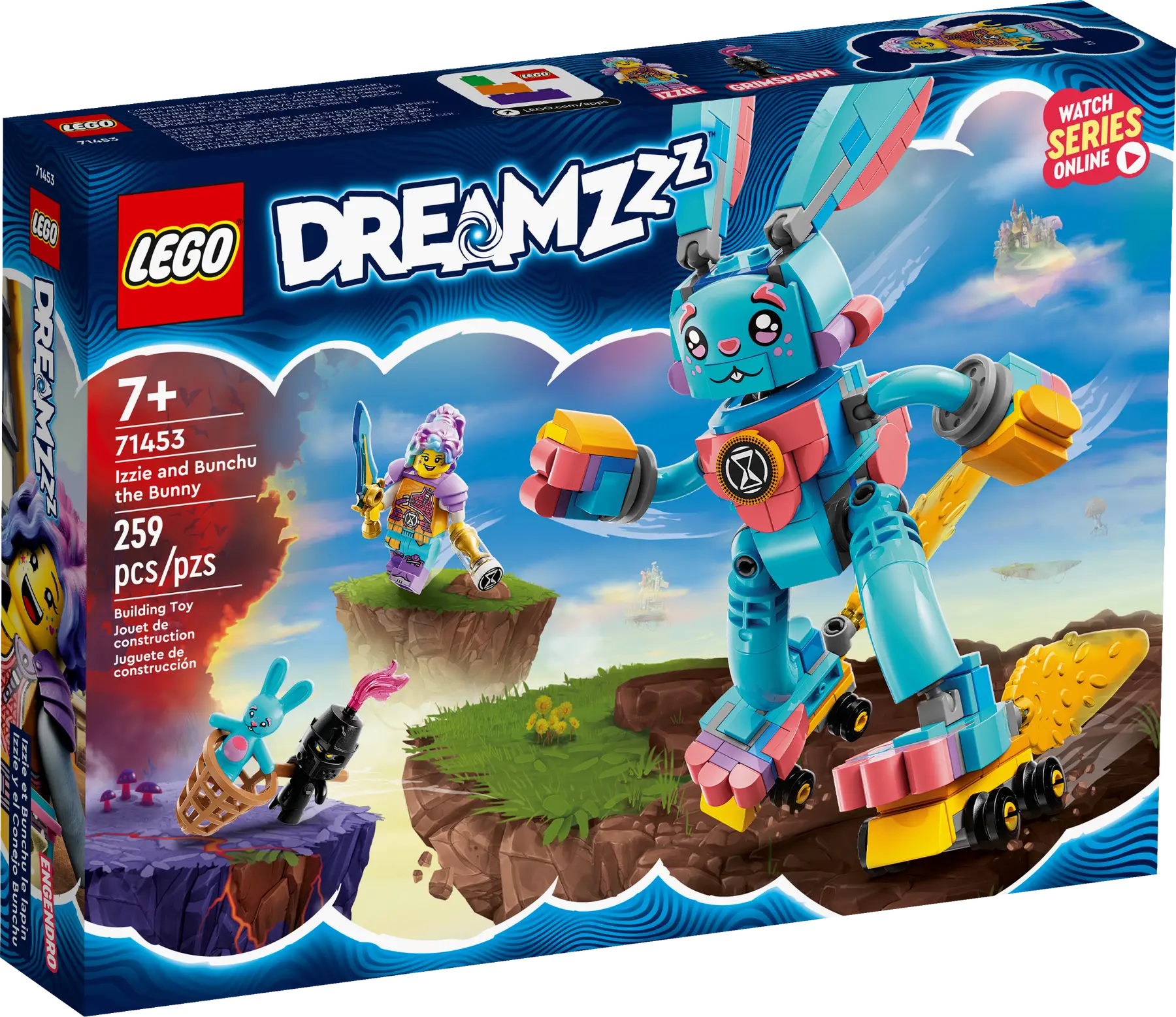 LEGO - Dreamzzz - Izzie And Bunchu The Bunny - 259 Pcs - 71453