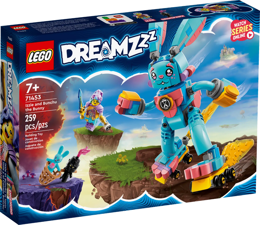 LEGO - Dreamzzz - Izzie And Bunchu The Bunny - 259 Pcs - 71453