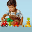 LEGO - Duplo - Tracteur de fruits et légumes pour tout-petits (19 pièces)