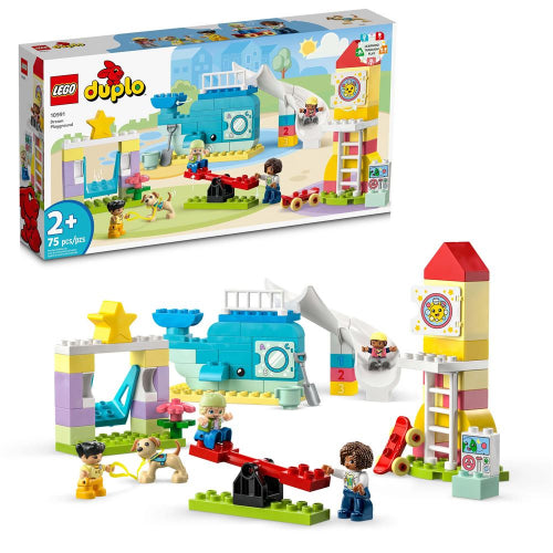 LEGO - Duplo - Jeu de construction éducatif pour enfants - Terrain de jeux de rêve (75 pièces)