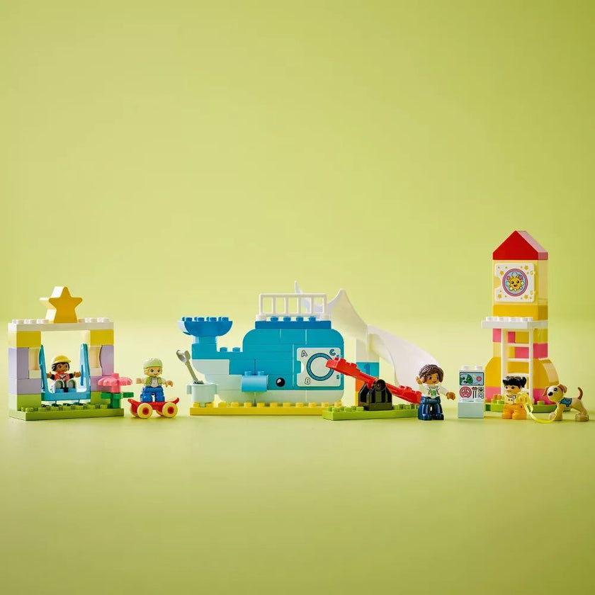 LEGO - Duplo - Jeu de construction éducatif pour enfants - Terrain de jeux de rêve (75 pièces)