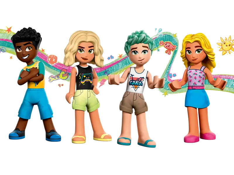 LEGO - Friends - Beach Amusement Park - 1348 Pcs - 41737
