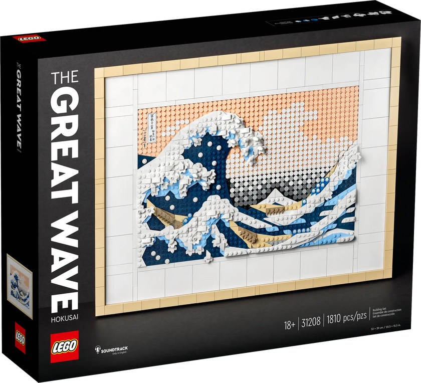 LEGO - Hokusai - The Great Wave - 1810 Pcs - 31208