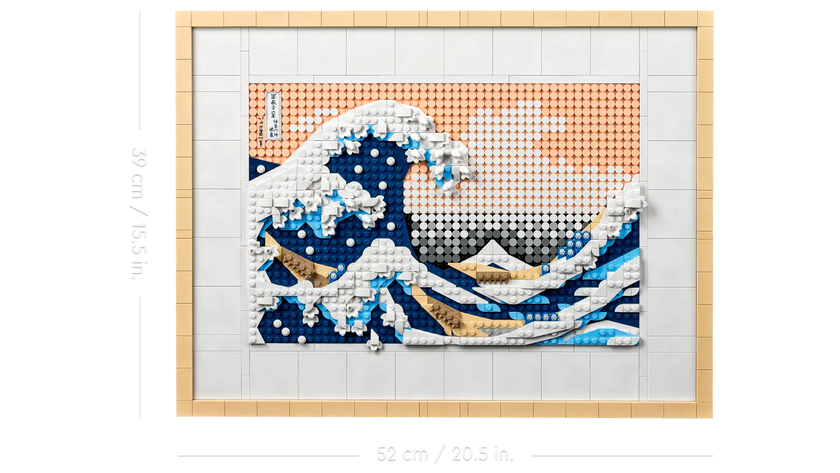 LEGO - Hokusai - The Great Wave - 1810 Pcs - 31208