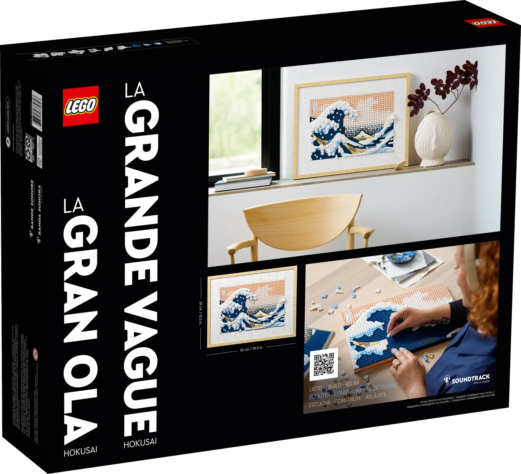 LEGO - Hokusai - The Great Wave - 1810 Pcs - 31208